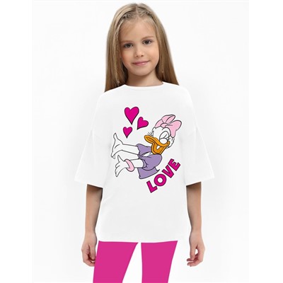 Футболка для девочки KETMIN LOVE DAISY цв.Белый