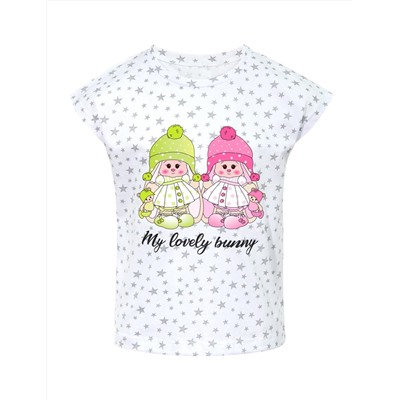 Пижама детская КОМФОРТ MY LOVE BUNNY (Футболка/Шорты)