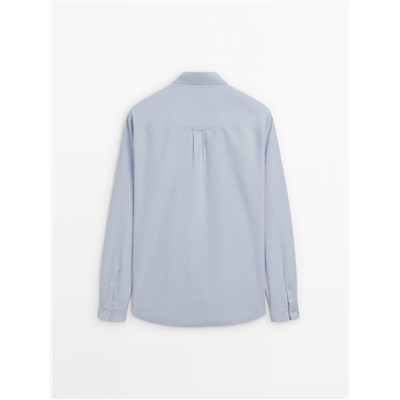 Camisa oxford algodón soft wash regular fit