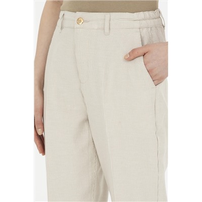 Женщина Open Khaki Kanvas Pants Stars