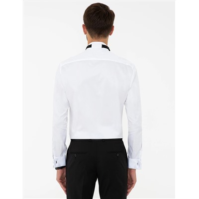 Рубашка для смокинга с белым Slim Fit