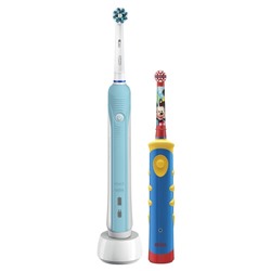 Зубная щетка Oral-B Professional Care 500 D16 + детская зубная щетка Kids' Power Mickey D10