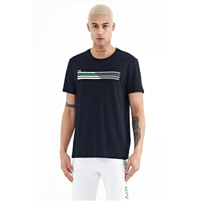 Мужская футболка Stew Navy Blue с круглым вырезом — 88229 A11ER-88229