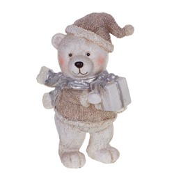 Фигурка декоративная "Медведь", L10 W9,5 H21,5 см