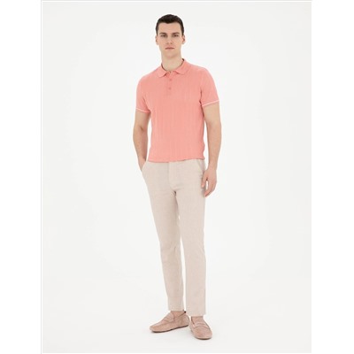 Красная кнопка подъема Polo yaka Knitwear t -For