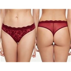 Giacomo 31204121381 трусы жен.ЛИКВИДАЦИЯ`стринги (S / бордовый)