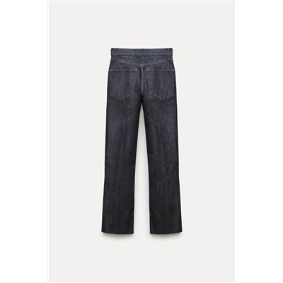 JEANS ZW COLLECTION BOOTCUT TIRO ALTO CROPPED