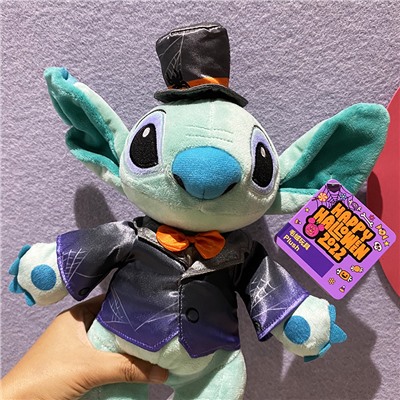 Настоящая плюшевая кукла Stitch Halloween из Диснейленда