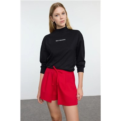 Bordeaux Top подробные тканые шорты Twoaw25sr00036