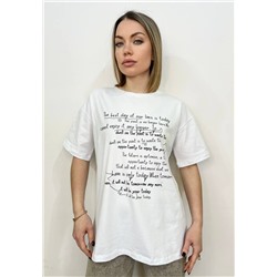 Футболка OVER SIZE (плотный хлопок)