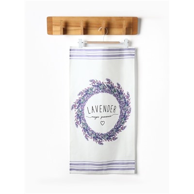 Полотенце "Этель" Lavander 40х73 см, 100% хл, саржа 190 г/м2