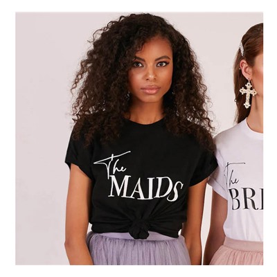 Футболка унисекс для подружки невесты "The Maids"