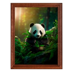 POSV-0426 Постер в рамке 17x23см Панда