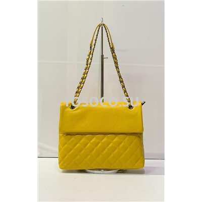 1063-2 yellow сумка  Wifeore натуральная кожа 22х29х6