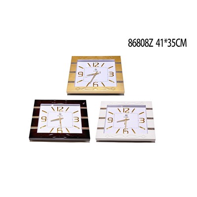 Часы настенные 40х34 см / 86808Z /уп 10/ микс