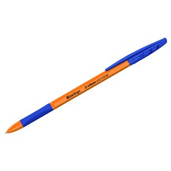 Ручка шариковая Berlingo "Tribase grip orange" синяя, 0,7мм, грип