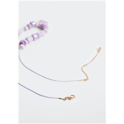 Collar abalorios combinados -  Niña | MANGO OUTLET España