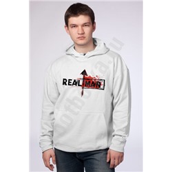 Толстовка мужская "Real man"