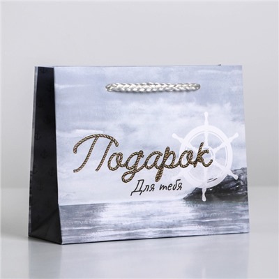 Пакет подарочный ламинированный, упаковка, «Present for you», S 15 х 12 х 5,5 cм