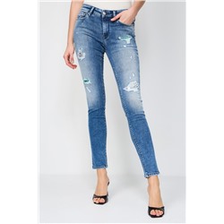 Vaquero skinny fit New Luz - Azul