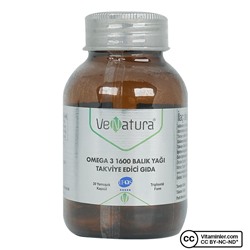 Venatura Omega 3 1600 рыбий жир 30 капсул