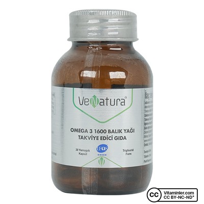 Venatura Omega 3 1600 рыбий жир 30 капсул