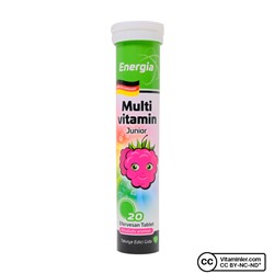 Energia Multivitamin Junior 20 шипучих таблеток