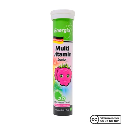 Energia Multivitamin Junior 20 шипучих таблеток