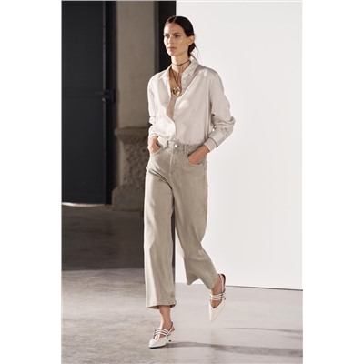 JEANS ZW COLLECTION RECTOS CULOTTE TIRO ALTO