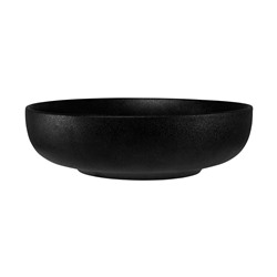 Салатник, 27х8 см, 2,5 л, фарфор P, черный, матовый, Caviar Black, 63157