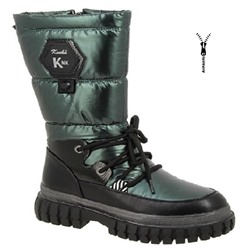 Сапоги зима Kenka 209-885 зел ( 5,0)