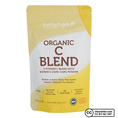 Органическая смесь Naturiga с витамином С 100 гр