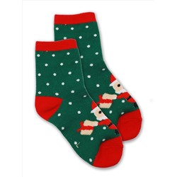Детские носки 3-5 лет (15-18) см. "Christmas" Санта