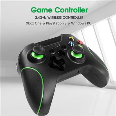 Геймпад для XBOX One 2.4Ghz беспроводной (черный)