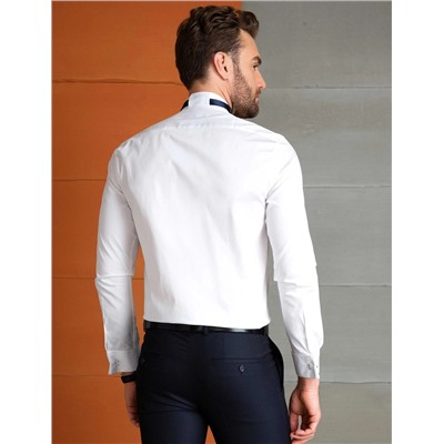 Рубашка для смокинга с белым Slim Fit