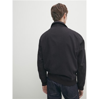 Chaqueta con algodón bolsillos