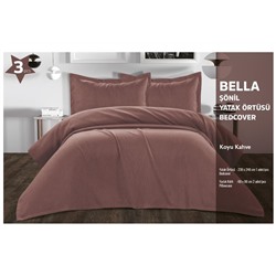 Покрывало KARVEN BELLA c наволочками евро 3 пр (230*240 / 50*70) Y 935 Kahve/кофейный (Акция)