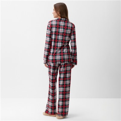 Пижама новогодняя женская KAFTAN Сhristmas time размер 52-54
