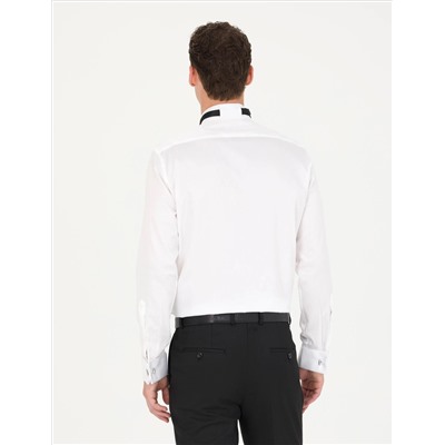 Рубашка для смокинга с белым Slim Fit