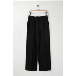 Ограниченная серия Black Wide Bel Boxer подробный ткацкий брюки Twoaw24pl00273