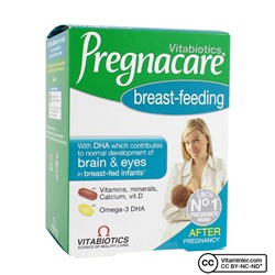 Vitabiotics Pregnacare для грудного вскармливания 56 таблеток и 28 капсул