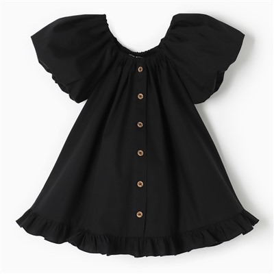 Платье детское KAFTAN "Cute", размер 38 (146-152см), черный