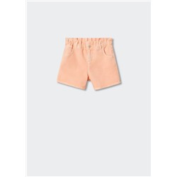 Short vaquero paperbag  -  Niña | MANGO OUTLET España