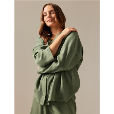 Костюм домашний женский (рубашка и брюки) SL HOME р. XL, оливковый