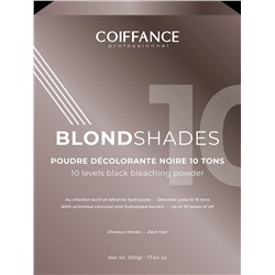 558 Осветляющая черная пудра 10 тонов, 500 гр. BLONDSHADES - POUDRE DECOLORANTE NOIRE 10 TONS