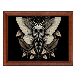 POSG-0217 Постер в рамке 23x17см Мотылёк мёртвая голова