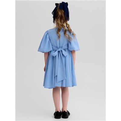 Платье для девочки, MINAKU :Party Dress, цвет голубой, рост 128 см