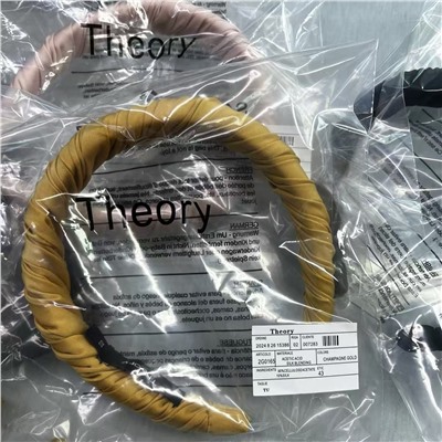ОРИГИНАЛ! Ободок Theory 90% Нат шелк