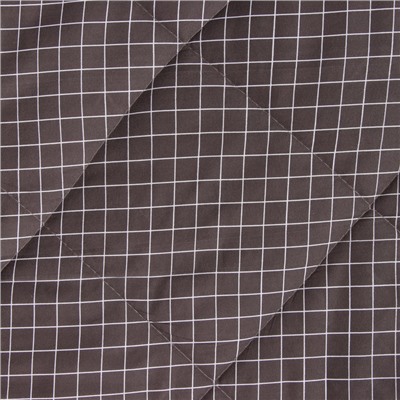Покрывало LoveLife 1,5сп Graphite cage 150*210±5см, новосатин, 100%п/э