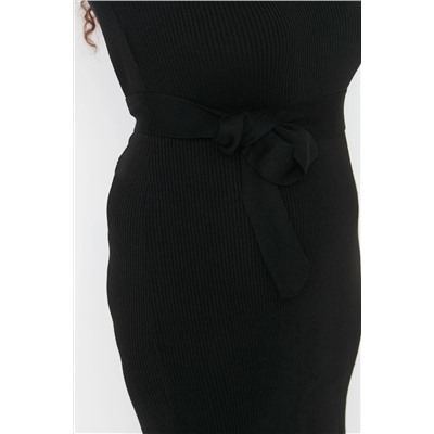 Black Chodycone Midi Midi Ditwear платье TBBAW23AH00032